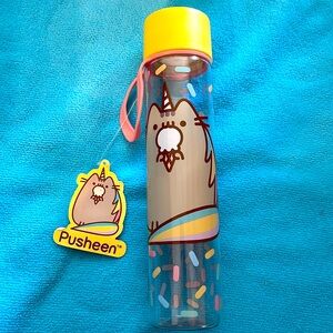 Pusheen water bottle featuring Pusheenicorn